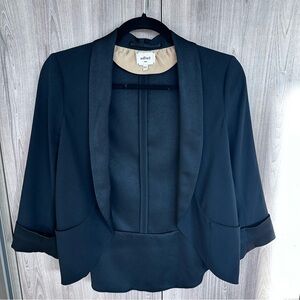 Aritzia Wilfred Black Silk Tuxedo Women’s  Blazer Size 2